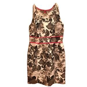 Eliza J Sleeveless Floral Pattern Dress Size 8
